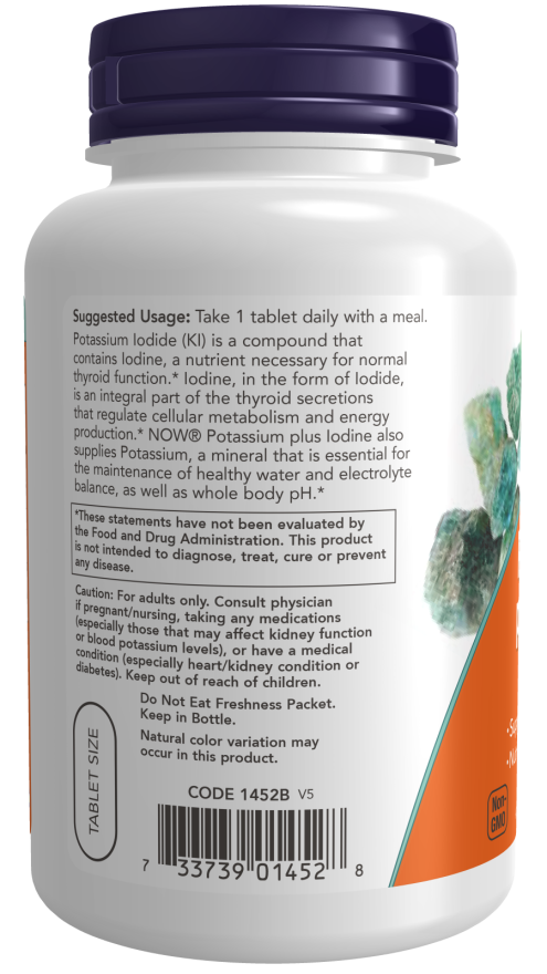 Now Potassium plus Iodine 180