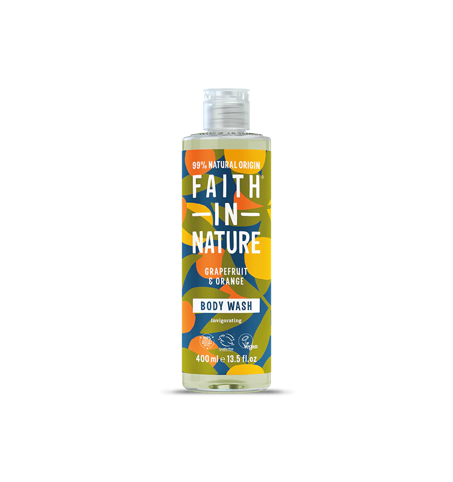 Faith In Nature Body Wash 400ml - Grapefruit & Orange