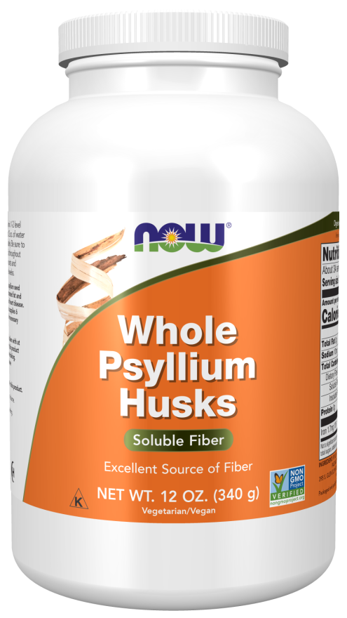 NOW Whole Psyllium Husks 340g