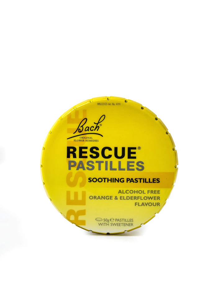 Bach Rescue Remedy Pastilles Orange & Elderflower 50g