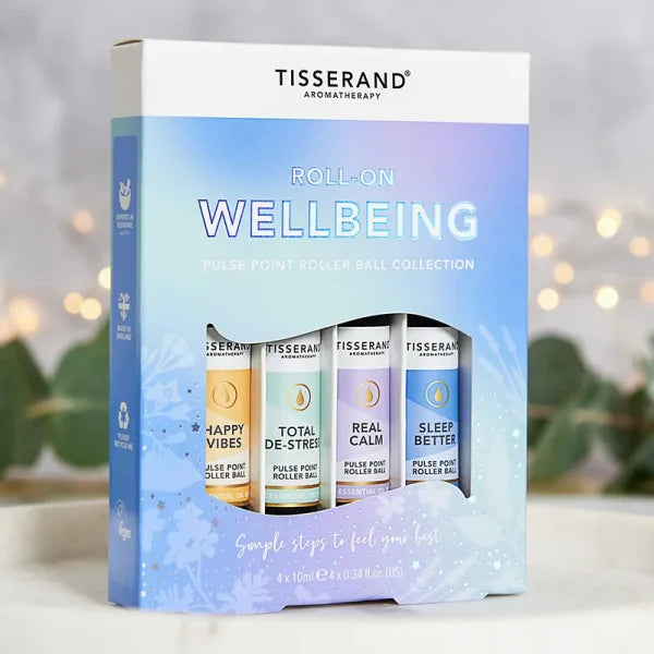 Tisserand Wellbeing Roll-On Gift Set