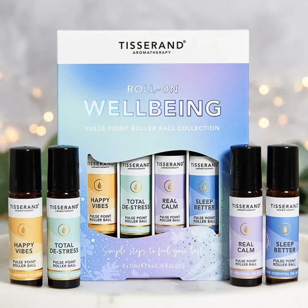 Tisserand Wellbeing Roll-On Gift Set