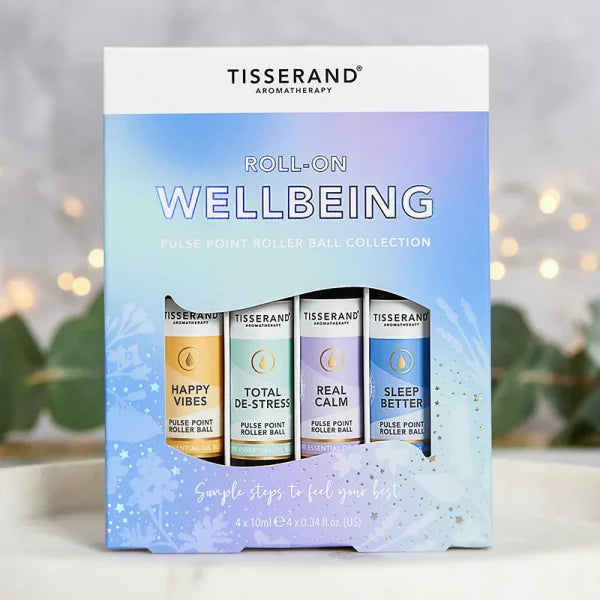 Tisserand Wellbeing Roll-On Gift Set