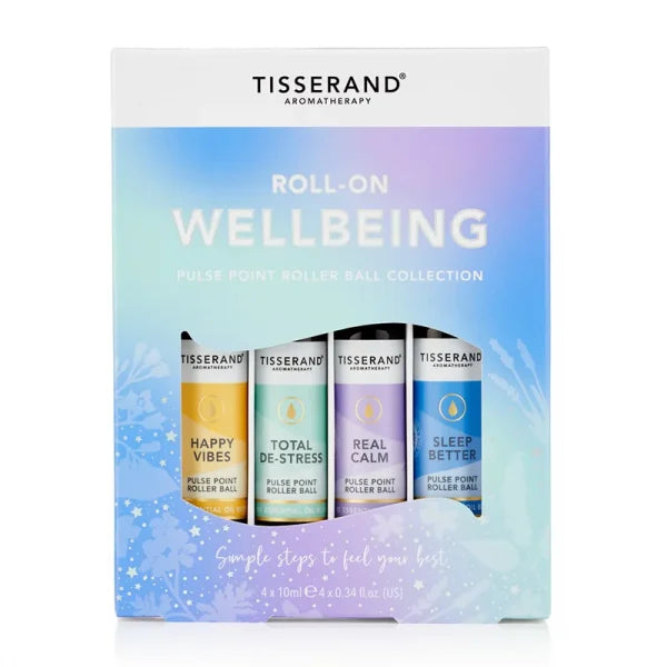 Tisserand Wellbeing Roll-On Gift Set