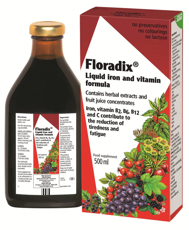 Salus Floradix Liquid Iron 500ml