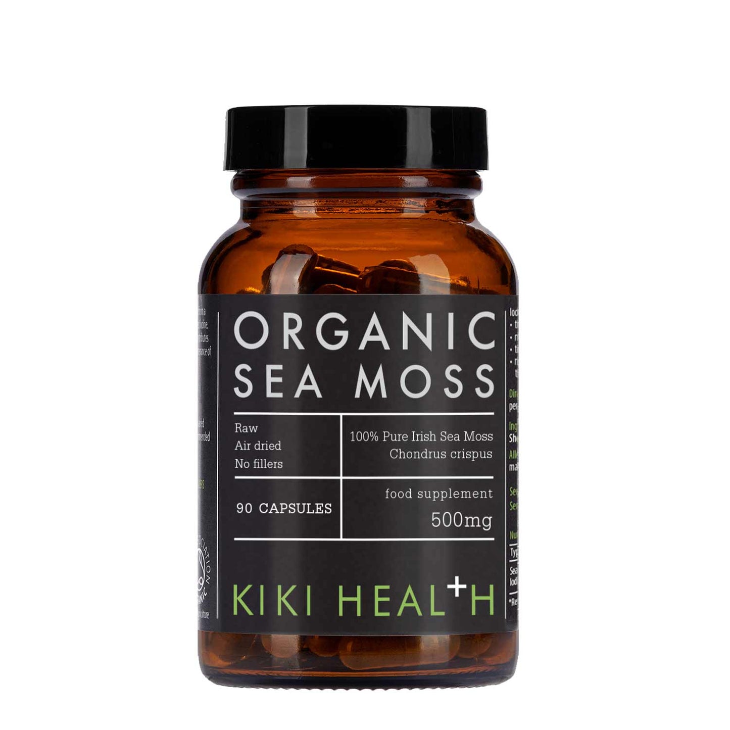 Kiki Health Sea Moss Capsules 500mg 90