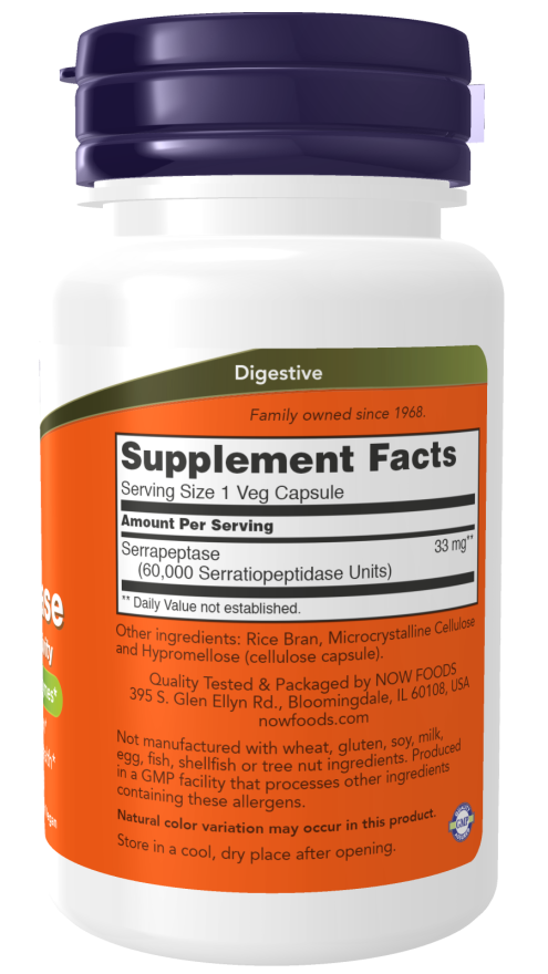 Now Serrapeptase 60,000 60