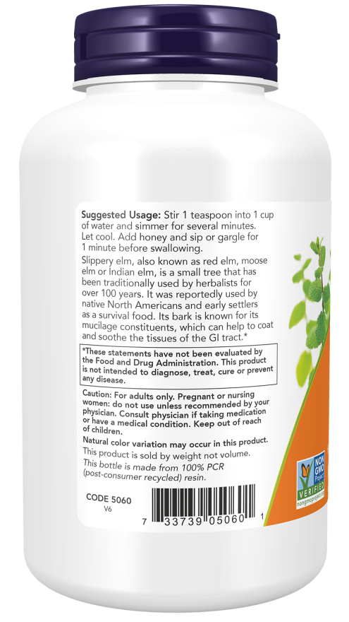 Now Foods Slippery Elm Powder 113g