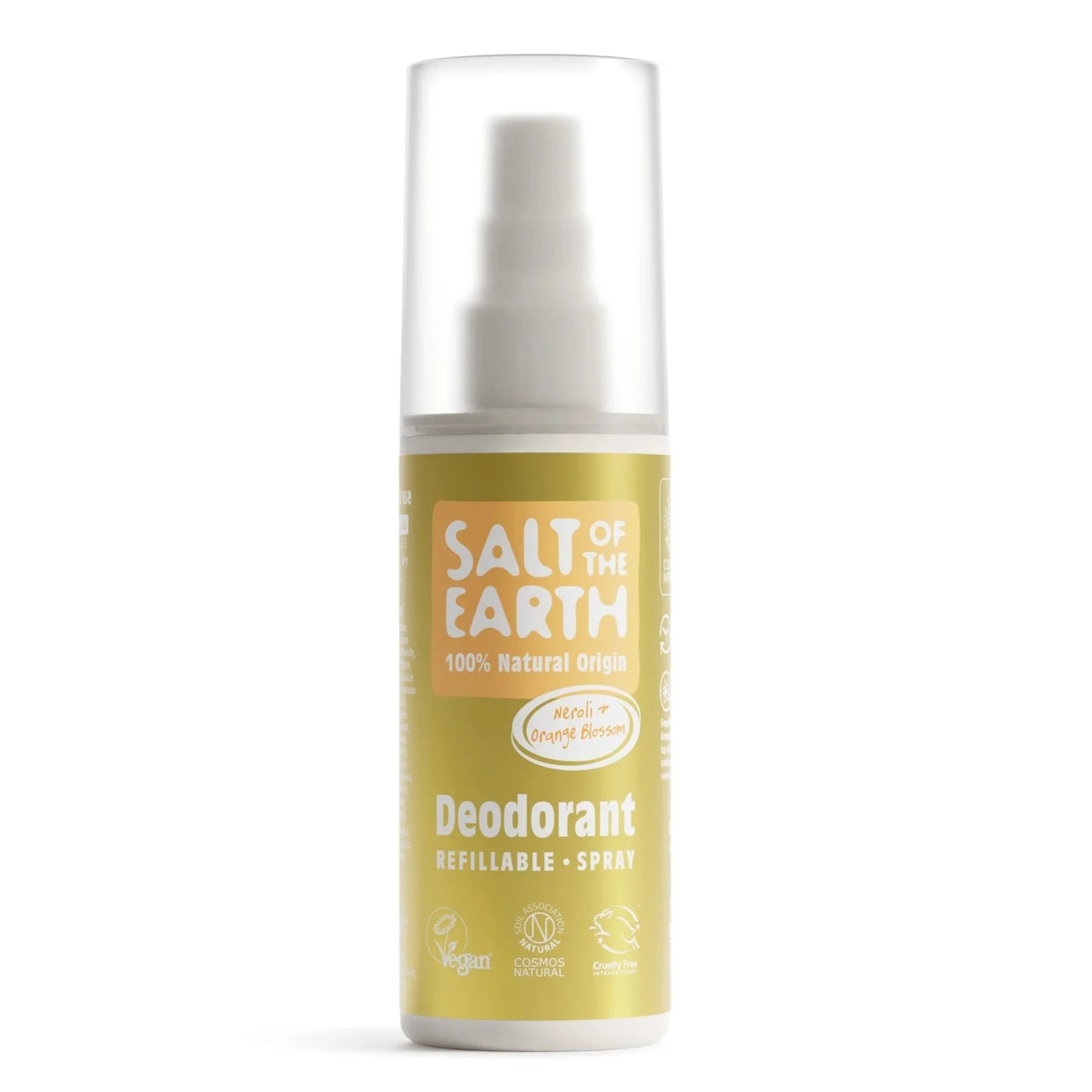 Salt of the Earth Deodorant Spray 100ml - Neroli & Orange Blossom