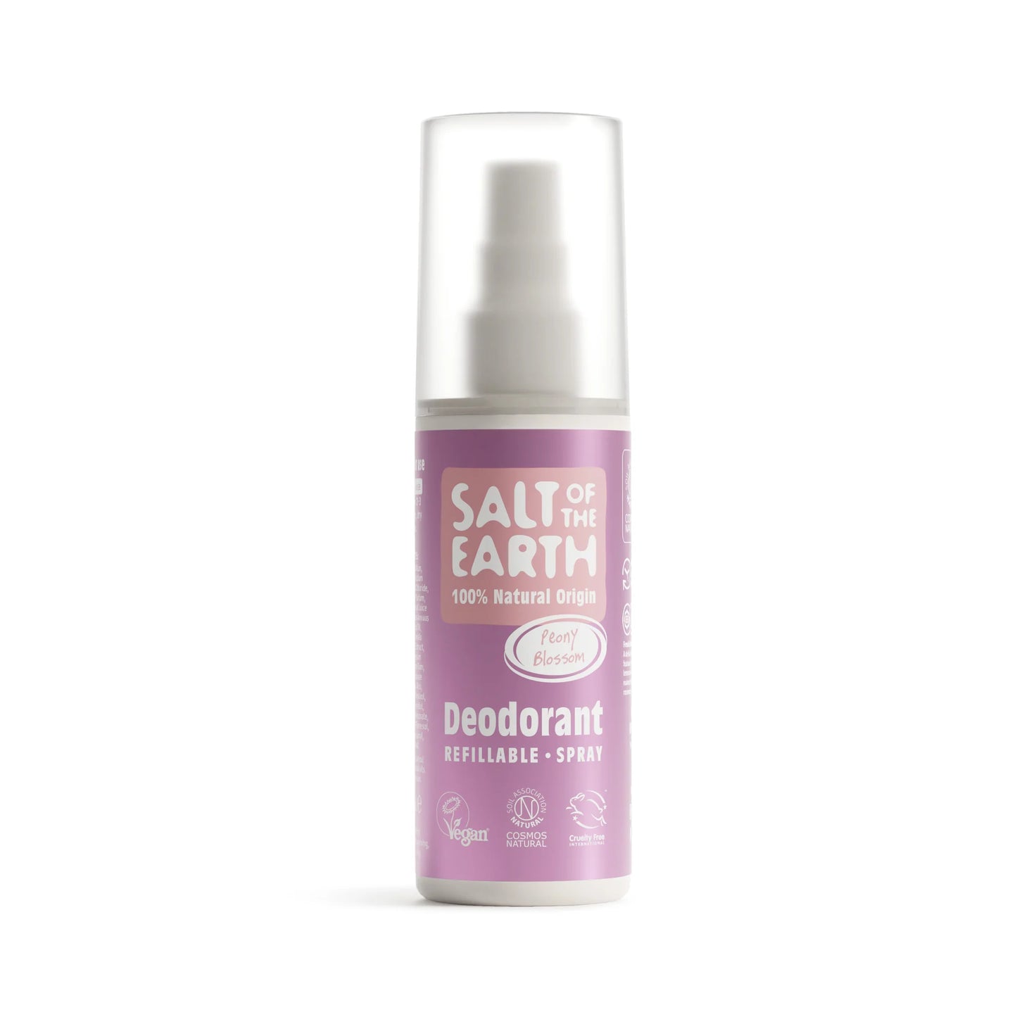 Salt of the Earth Deodorant Spray 100ml - Peony Blossom
