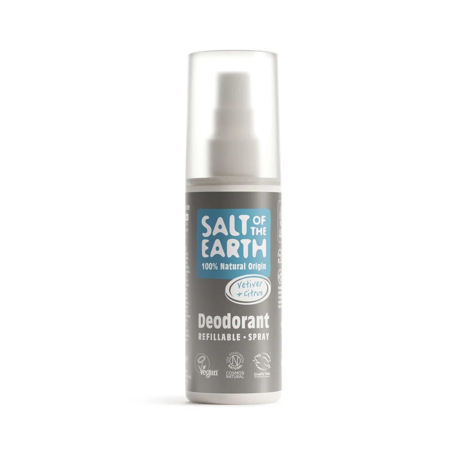Salt of the Earth Deodorant Spray 100ml - Vetiver & Citrus