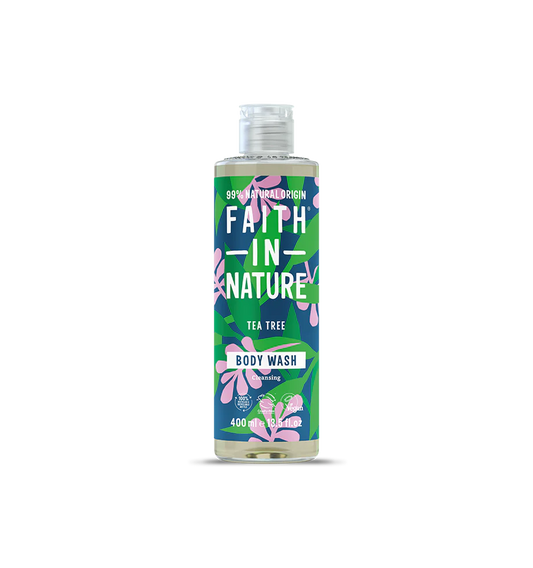 Faith In Nature BodyWash 400ml  - Tea Tree