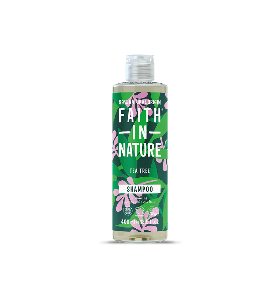 Faith In Nature Shampoo 400ml - Tea Tree