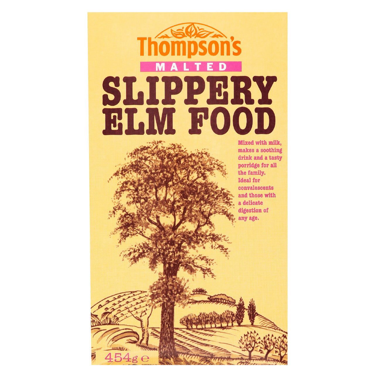 Thompson's Slippery Elm Food Malted 454g