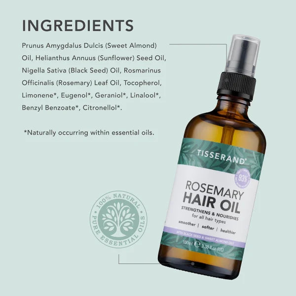 Tisserand Rosemary Hair Oil