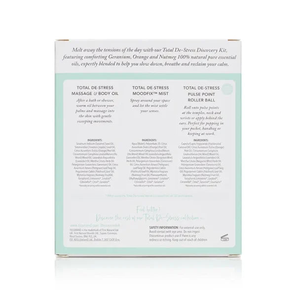 Tisserand - The Discovery Kit - Total De-Stress Gift Set