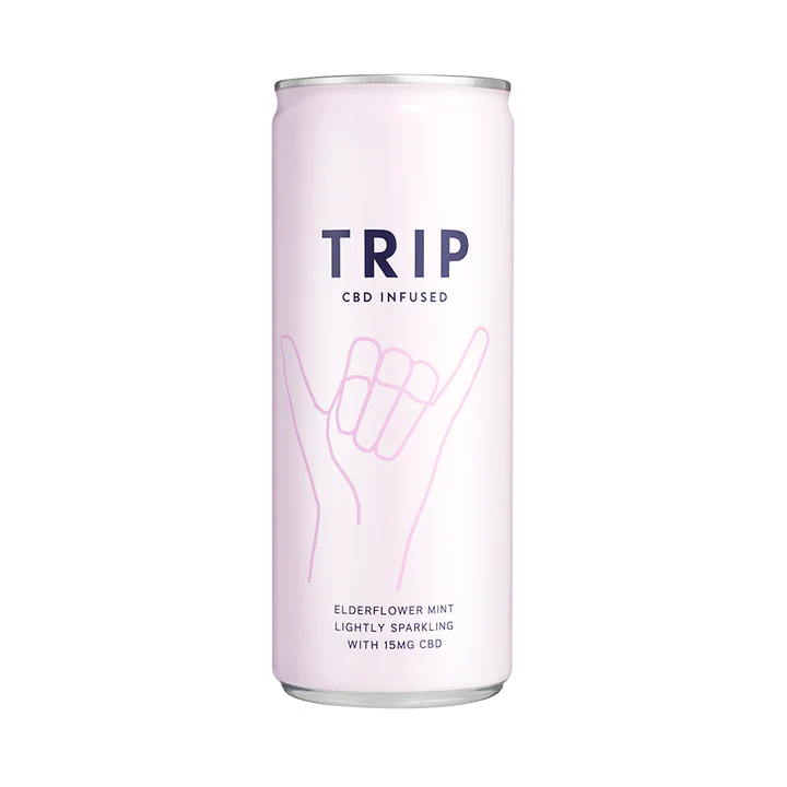 Trip Elderflower Mint Lightly Sparkling