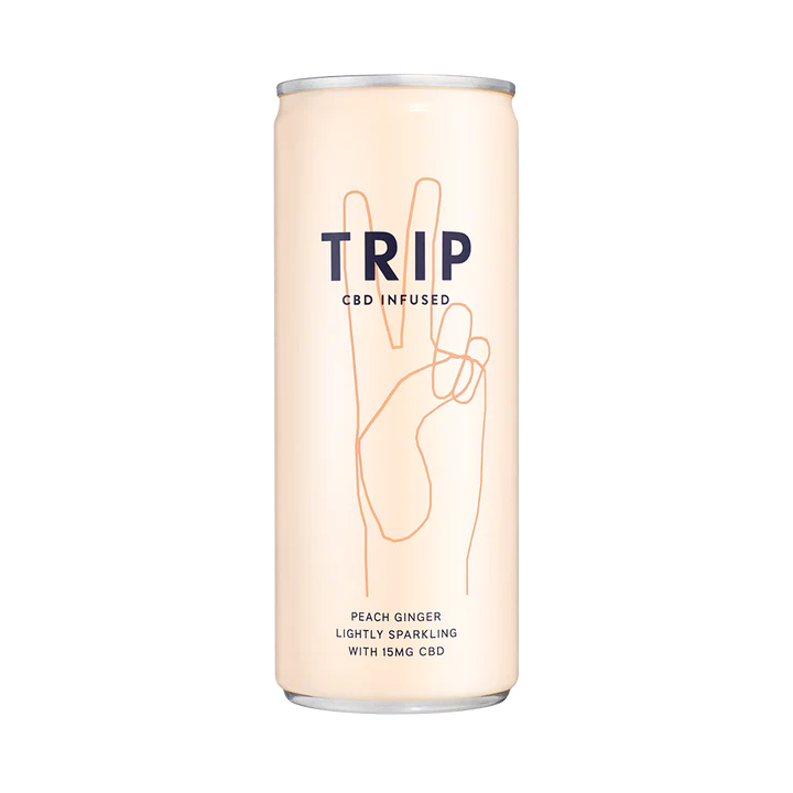Trip Peach Ginger Lightly Sparkling