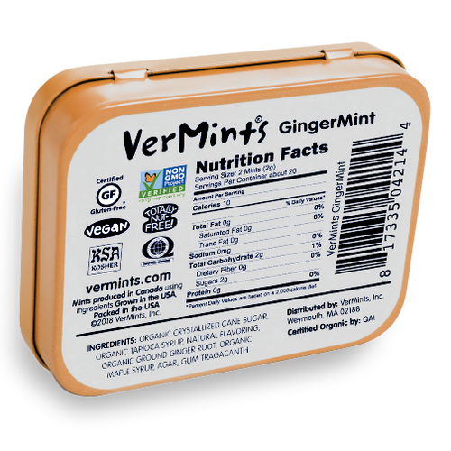VerMints Ginger Mint 40g