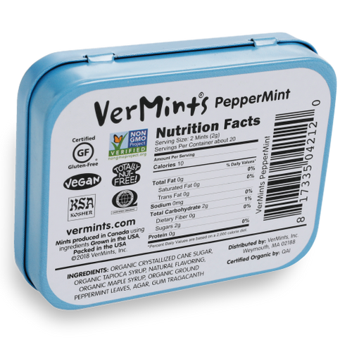 VerMints Peppermint 40g