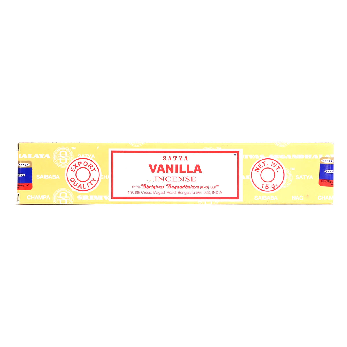 Satya Vanilla Incense Sticks