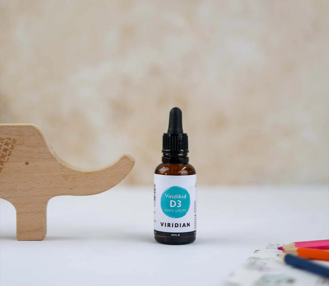 Viridian Viridikid Liquid Vitamin D3 Drops 400iu