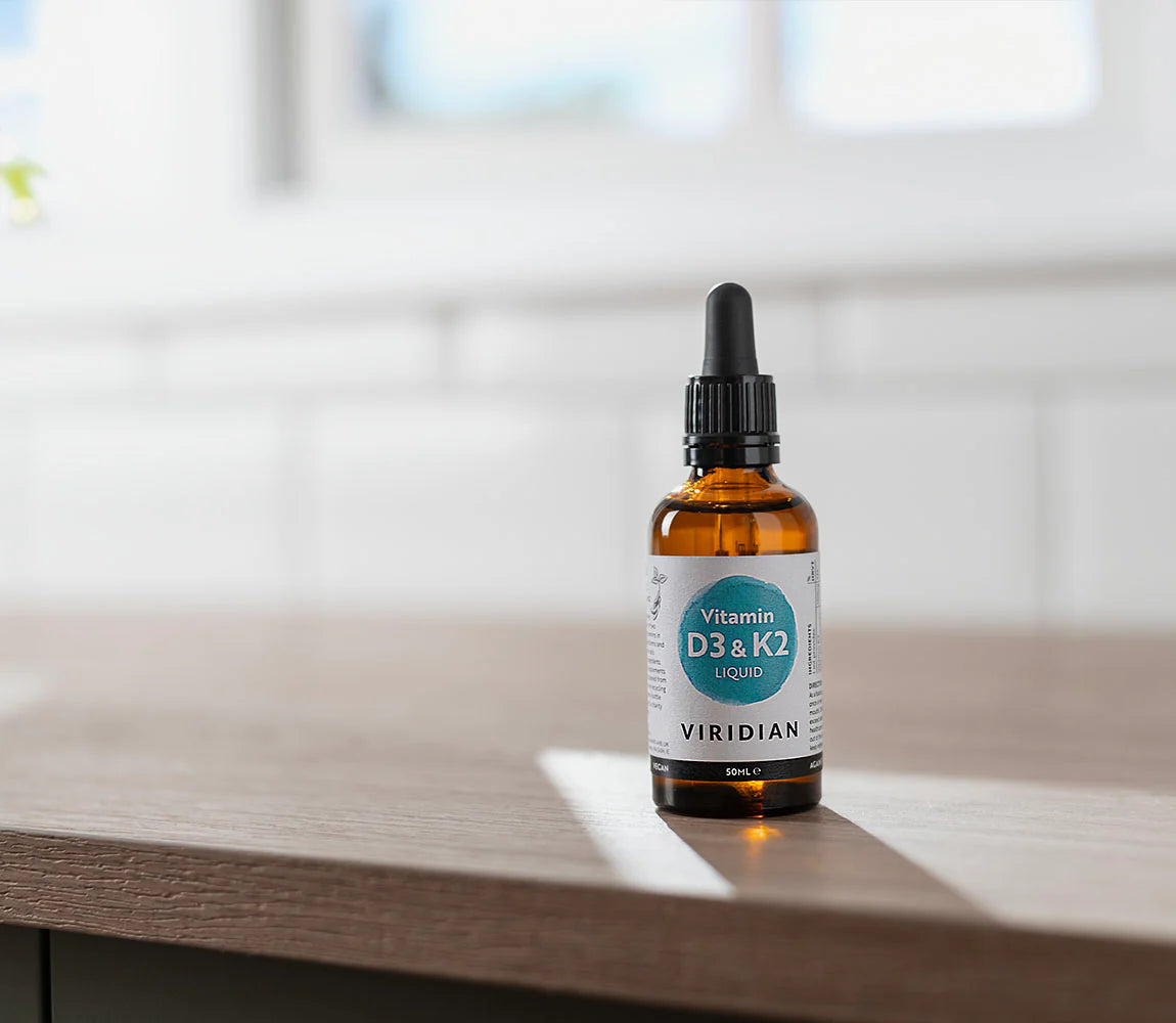 Viridian Vitamin D3 and K2 2000iu drops