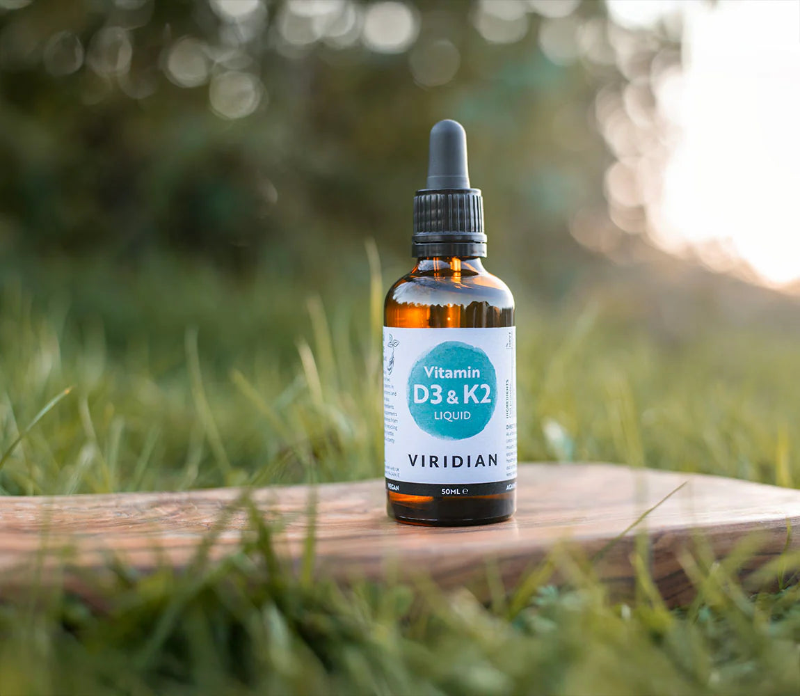 Viridian Vitamin D3 and K2 2000iu drops