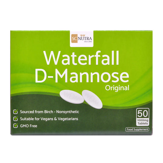Waterfall D-Mannose Tablets 50 1000mg