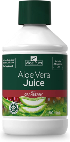 Aloe Pura Aloe Vera Juice with Cranberry 1L