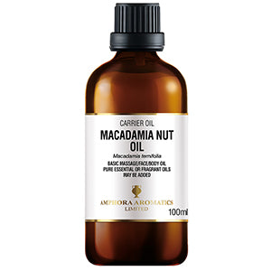 Amphora Aromatics Macadamia Nut Oil 100ml