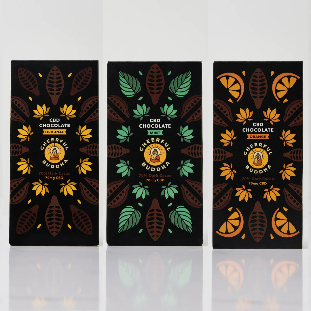 Cheerful Buddha Original Chocolate Bar 70g