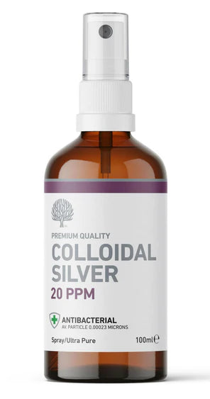 Premium Quality Colloidal Silver 20ppm 100ml