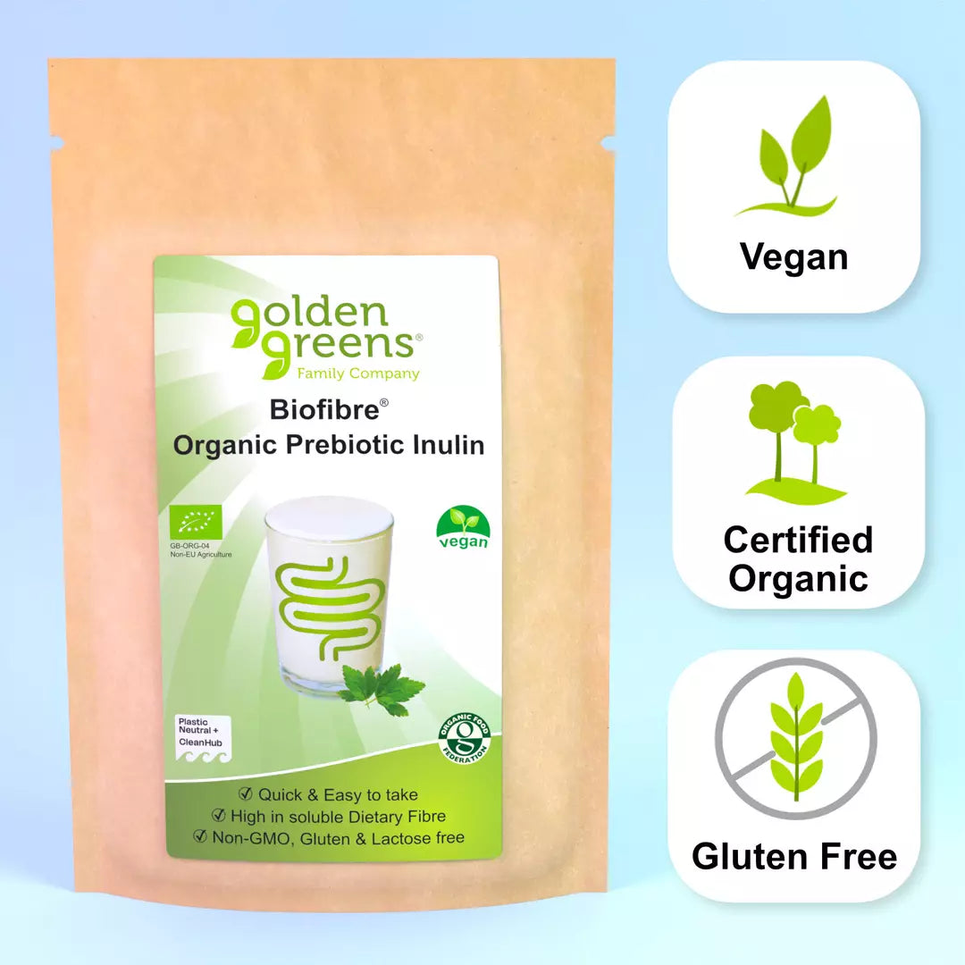 Golden Greens Biofibre Organic Prebiotic Inulin