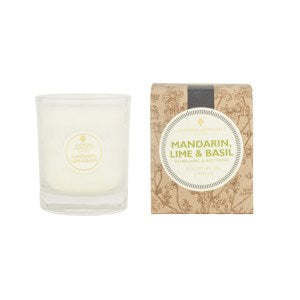 Amphora Aromtics 40hr candle Mandarin, Lime & Basil