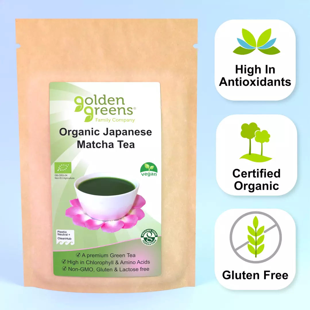 Golden Greens Organic Matcha Tea 50g