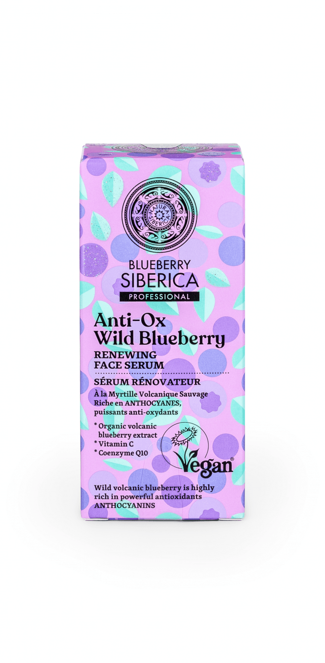 Blueberry Siberica Anti-Ox Wild Blueberry Renewing Face Serum