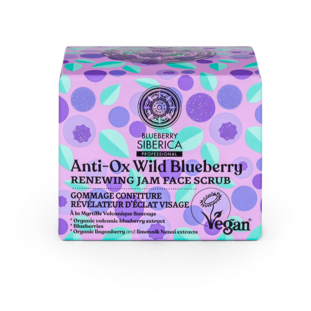 Blueberry Siberica Anti-Ox Wild Blueberry Renewing Jam Face Scrub