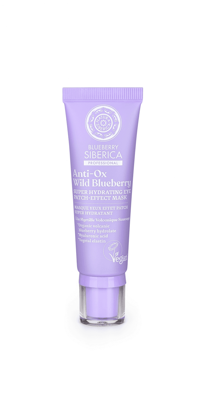 Blueberry Siberica Anti-Ox Wild Blueberry Super Hydrating Eye Patch-Effect Mask