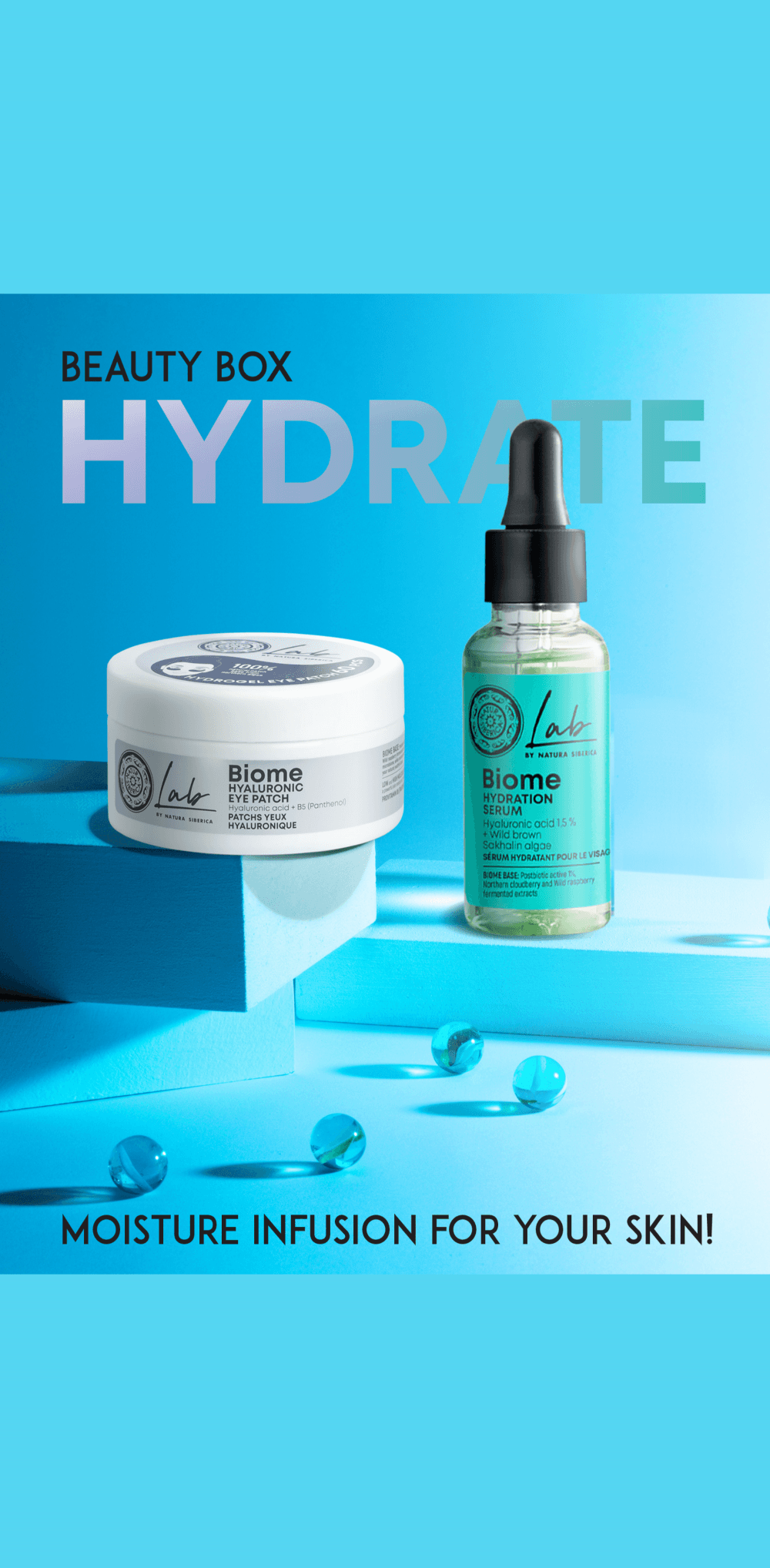 Natura Siberica LAB Biome Beauty Box Hydrate Gift Set