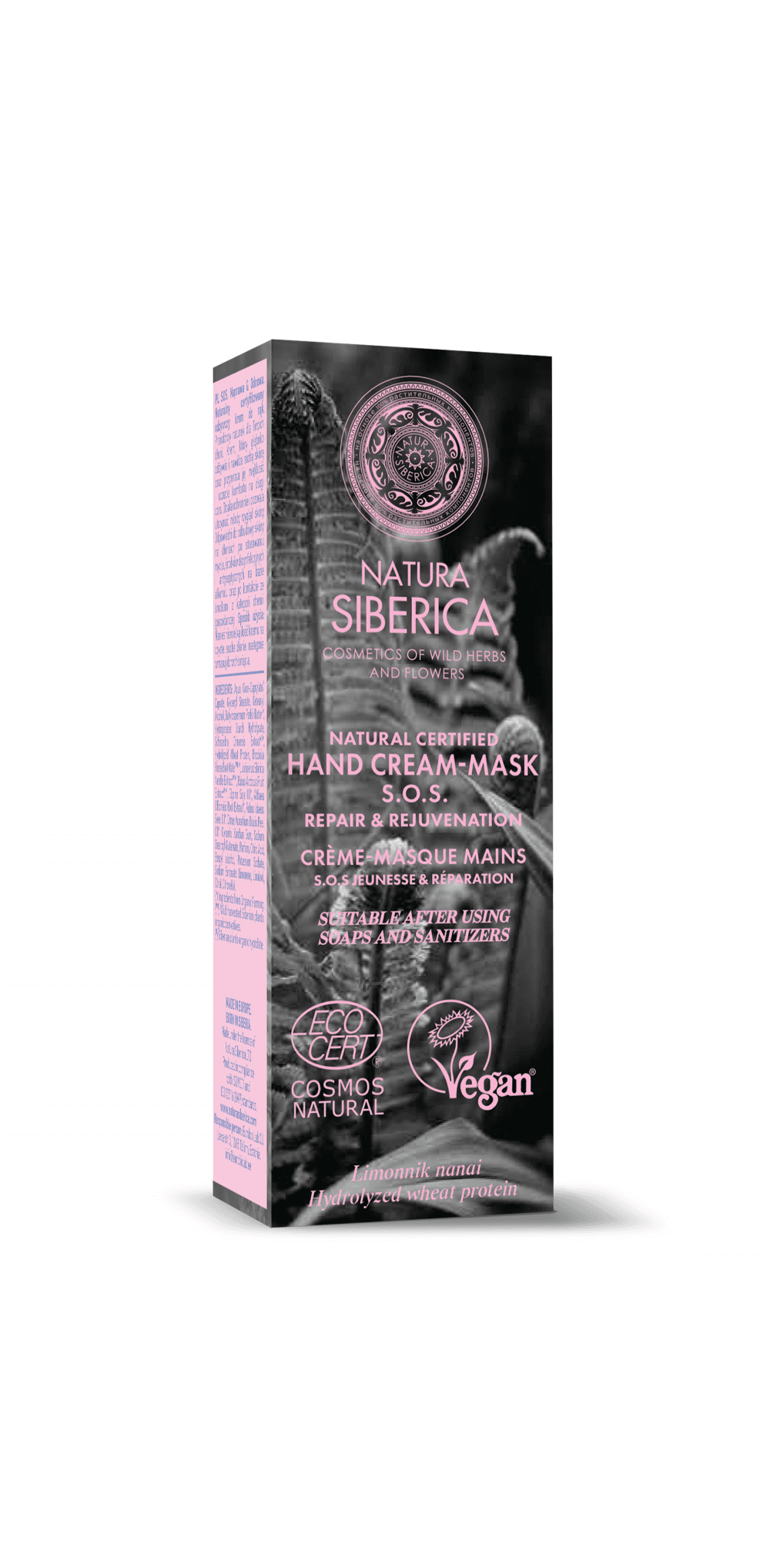 Natura Siberica Natural certified hand cream-mask - S.O.S. Repair & Rejuvenation (75ml)