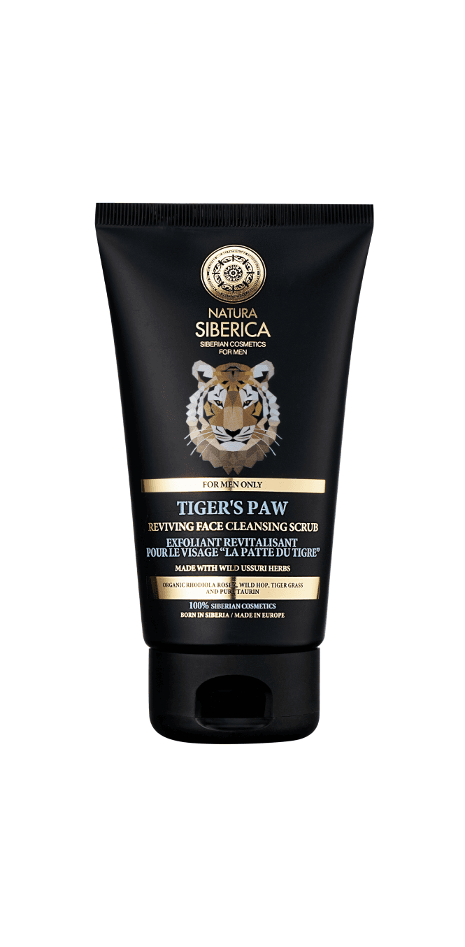 Natura Siberica Tiger's Paw Reviving Face Cleansing Scrub (150ml)