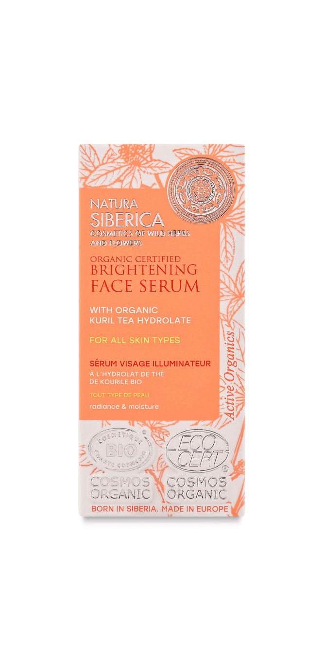 Natura Siberica Kuril Tea Hydrolate Brightening Face Serum