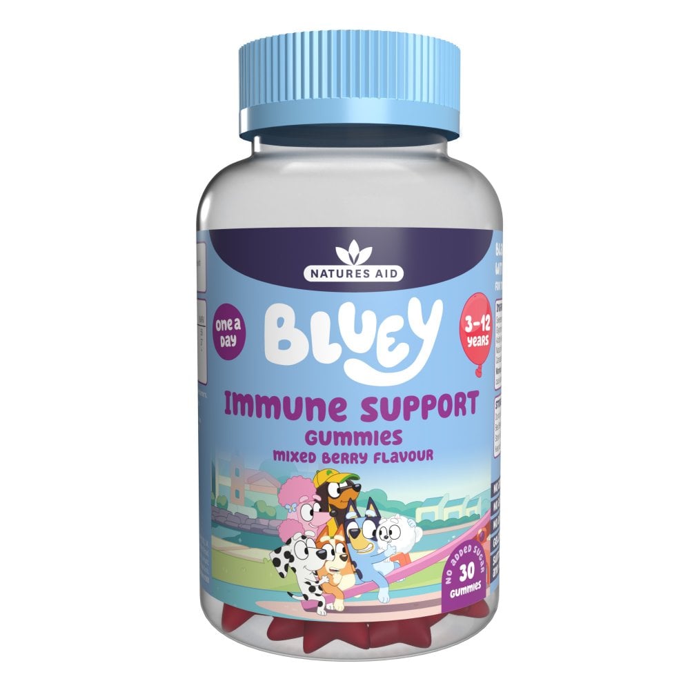 Natures Aid Bluey Immune Support Gummies