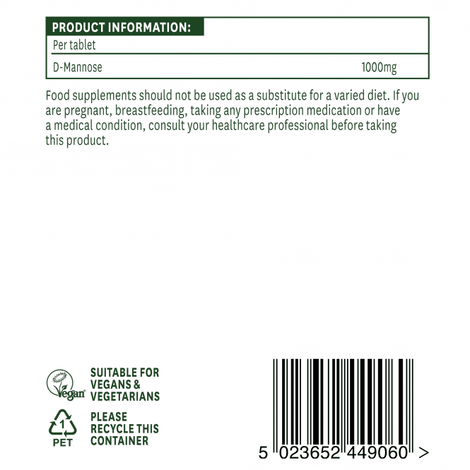 Natures Aid D-Mannose 1000mg