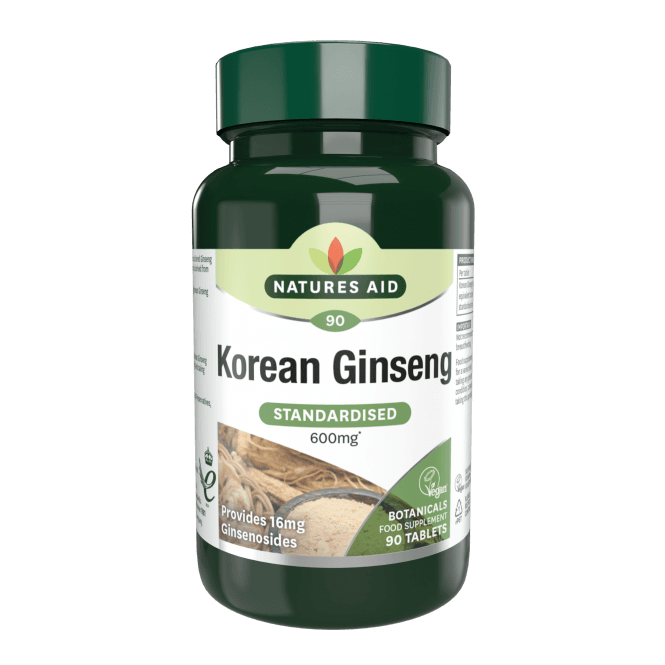 Natures Aid Korean Ginseng 90 tablets