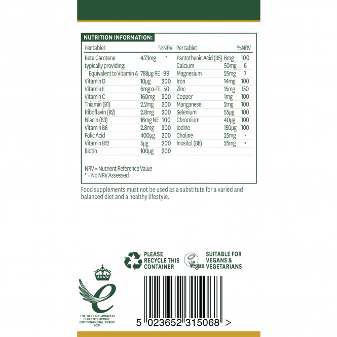 Natures Aid Pregnancy Multi 60
