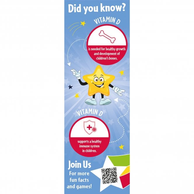 Natures Aid Super Stars Vitamin D3 Spray
