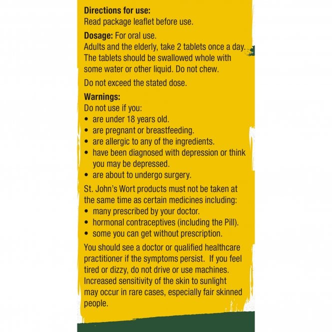 Natures Aid Ucalm St John’s Wort 120
