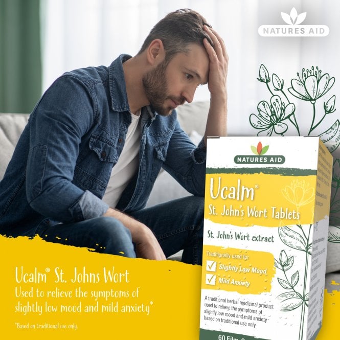 Natures Aid Ucalm St John’s Wort 120